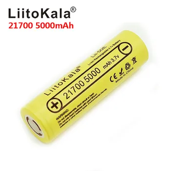 2020 LiitoKala lii-50E 21700 5000 mah Punjiva Baterija 3,7 5 C pražnjenje baterije velike Snage Za high-end Uređaja