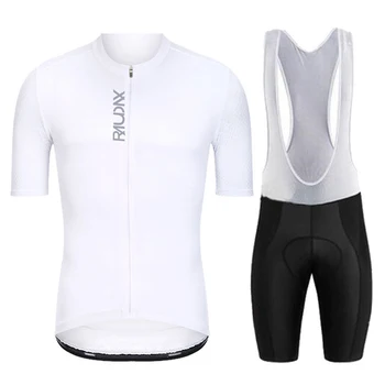 Bijela Biciklizam Dres 2021 Kit za timski bicikl MTB Biciklistička odjeća Muška odjeća za brdski biciklizam Mayo Ropa Ciclismo Triatlon