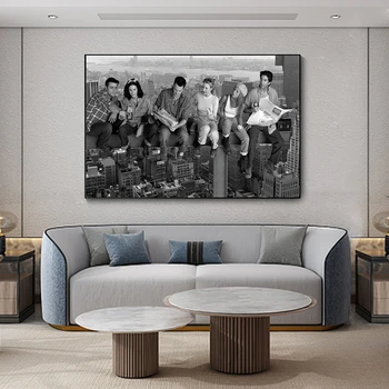 Klasični Zidni Umjetnost Prijatelji TV emisije Plakati Slikarstvo na platnu Moderne Slike za Ispis Fotografija za Uređenje Doma bez okvira Cuadros