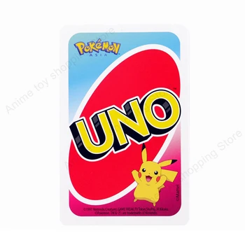 Pokemon Igre Pikachu UNO Kartice Igra puzzle Obiteljska Zabavna Zabavna Igra Poker Dječje Igračke Igraće Karte i pokloni za rođendan