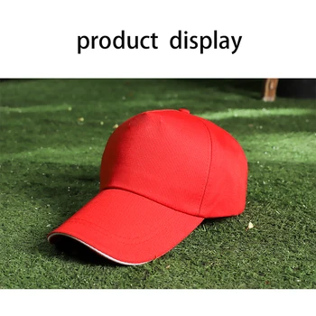 Ljetna kapu unisex šaren svakodnevni bejzbol kapu sa logom naručiti sendvič jednobojnu šešir ispis korporativnog teksta