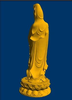3d reljefni model za CNC u STL format datoteke Goddess Of Mercy_12