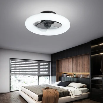 Moderna led stropni ventilator jednostavan lampa za spavaće sobe daljinski upravljač novi restoran kabinet kuhinja s stropne svjetiljke s ventilatorom