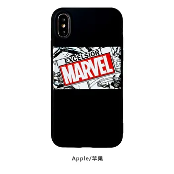 Sjedalo za telefone Marvel je Željezni Čovjek-pauk za iphone Pro 13 12 11 Max torbica Pro 8 PLUS 7 XR X XS mini Silikonska torbica za telefon