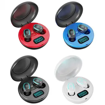 TWS-200 TWS Bežične Bluetooth Slušalice 5,0 9D Prikaz Vodootporne Slušalice, Handsfree Slušalice Sportske Slušalice S Mikrofonom