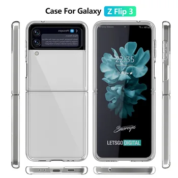 Transparentni Akrilni Materijal 2021,8 Novi Samsung Galaxy Z Flip 3 Torbica za Galaxy Z Flip 3 5 G Torbica