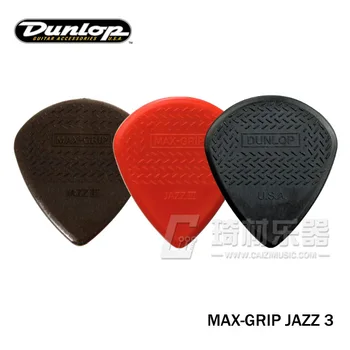 Dunlop Najlon Max Grip Jazz III ugljičnih vlakana Флэтпик Gitaru neurotransmiter 