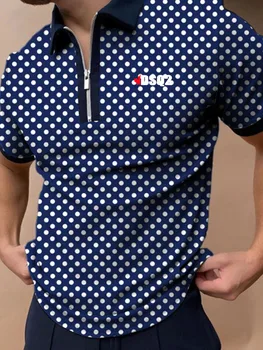 2021 polo Majica Muška Ljetnim stroge muške Kratke rukava Polo Poslovna odjeća Luksuzna muška majica Marke Polo Mreže na prugama
