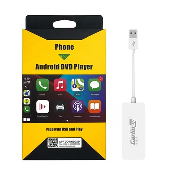 CarPlay Android Box Žični Android Automatski USB ključ CarPlay Adapter za telefoniranje bez korištenja ruku Auto Media player Za iPhone iOS Android telefon