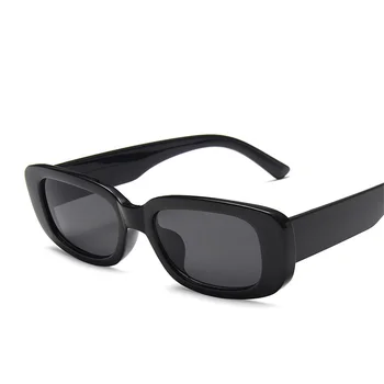 2021 Novi dolazak Mali Pravokutni Sunčane naočale Klasični Retro Trg Sunčane naočale Berba nijanse za žene Naočale karamela boje