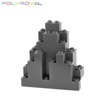 Gradivni blokovi dogovor 4x10x6 Planinski Kamen Zidni odbora cigle 1 kom. MOC Kompatibilan s markama igračke za djecu 6083