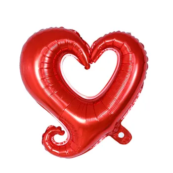50 kom. 18 inča Kuka u obliku srca Folija Je Balon Voljeni Svadbena dekoracija za zurke Na Dan rođenja Dekor za tuširanje Djeteta Dječji dar Globos