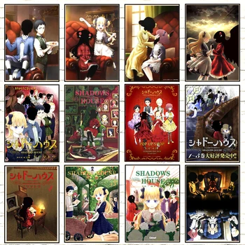 NEDAVNO 2021 PRIKRIVA KUĆA Plakat Miss Kate Anime Сомате Slikarstvo Wall Art Home Dekor Kawai Soba Dekor-Platna Plakat Dar za odrasle