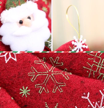 Božićni Medo Los Snjegović Viseće Dekoracije Djed Mraz Medvjed Lutka Dekoracije Božićno Drvce Ovjes Božić Darove