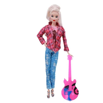 Pribor za Barbie Glazbeni Instrument DIY 1/12 Kuća Lutaka Klasična Gitara Violina Mini Klavir Za Ob11 1/6 Blyth lutkine Obrt