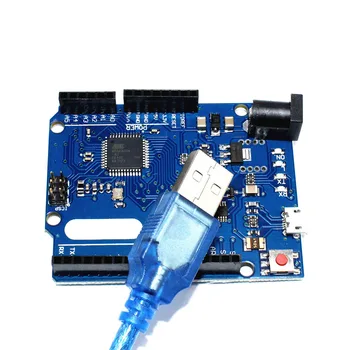 Za mikrokontrolera arduino Leonardo R3 Naknada za razvoj Atmega32u4 S USB-kabel Kompatibilan s elektroničkim kit težak diy