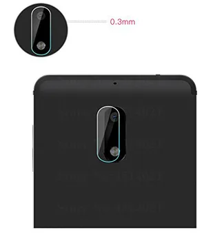 2 kom. Objektiv kamere Premium Zaštitni sloj od kaljenog Stakla za Nokia 6.1 6 2018 Zaštitna folija za stražnji zaslon za Nokia 2 6 8 7 Plus