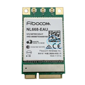 Čipovi Fibocom NL668 NL668-EAU NL668-EU NL668-AM NL668-LA 4G LTE Cat4 modul Mini PCIE B1/B3/B5/B7/B8/B20/B28/B38/B40/B41