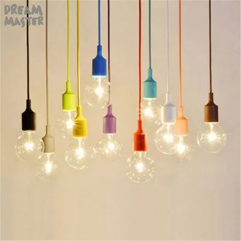 Šarene umjetničke viseće svjetiljke Moderan dizajn DIY viseće svjetiljke home trgovina industrijske dekor bilo koji otvoreni položaj rasvjeta лампадари luz