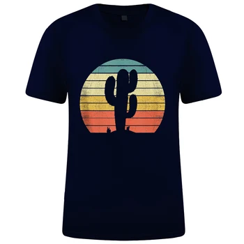 Kaktus Smiješno Hip-hop Muška t-shirt Modni udobne Ljetne majice pamučne Besplatne majice s okruglog izreza Ulične Casual muške t-shirt Majice