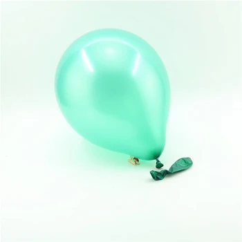 20шт 10 cm Zelena Dobre Kvalitete Lateks Balona, Baloni za Napuhavanje Vjenčanje Dekoracije za zurke u povodu Dana rođenja baloni na Poklon Loptice