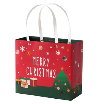 30/22 cm Božićne Poklon pakete sa Božićnog Stabla s po cijeloj površini Božićno Odjeća Bombona Papirnate Vrećice za pakiranje