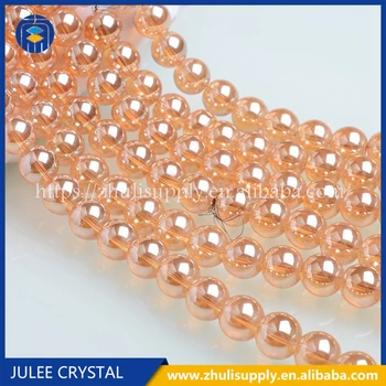 Kina Šarene Perle Okrugle Perle na Veliko Kristalno Staklene Okrugle Kuglice za Narukvice DIY