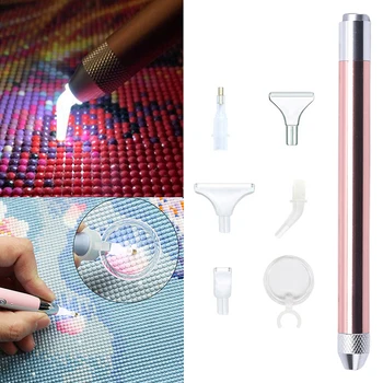 1PC Diamond Olovka Za Crtanje Point Svrdlo s povećalom Zanatske Alat Diamond Olovka Za Crtanje Naljepnica za bušenje