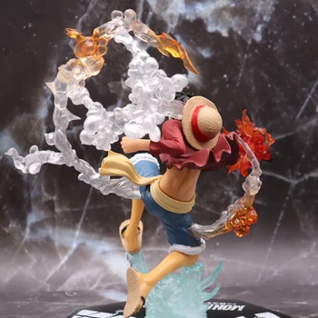 Jedan Detalj Anime Slika 14 cm Luffy Crveni Jastreb Figurice Kip Lik Lutke Naplativa Model Igračke, Dekoracije Božićni Poklon