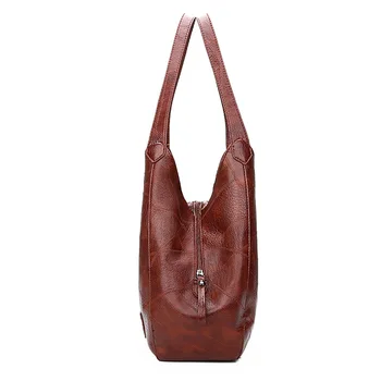CAIDA Vintage ženska torba za ruke Dizajneri Luksuzne torbe, Ženske torbe na rame Ženske torbe s gornjom ručkom Modne marke torbe