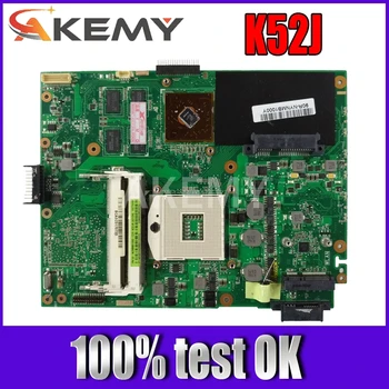 Matična ploča laptopa Akemy K52JB za ASUS K52JB K52JE K52JR K52JC K52JT K52J A52J X52J Test izvorna matična ploča K52JR REV2.0