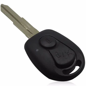 Keychannel 1PC 2 Gumb Auto Privjesak Torbica za SSANGYONG ACTYON KYRON REXTON Zamjena Daljinskog upravljača SSY3 Oštrica