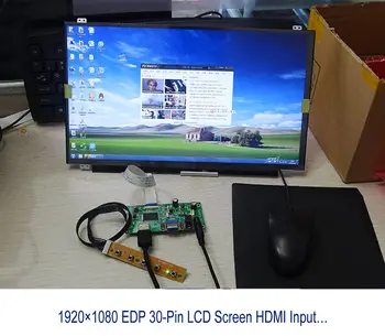 Za LP156WF6-SPP1/SPP2 1920X1080 Vozač naknade kontroler 30Pin LCD DISPLAY LED KOMPLET VGA ZASLON Panel EDP HDMI kompatibilan monitor 15,6