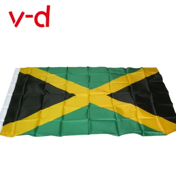 Besplatna dostava xvggdg 90 x 150 cm Nacionalna zastava Jamajke Visi Zastava Poliester Zastava Jamajke Banner