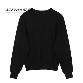 2021 Proljeće Za žene Fini Pulover okruglog Izreza Šarene Bombone Boja Srce Vez Vezeni Tanak Univerzalni pulover Femme C-195