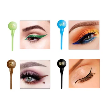 5 Boja Vodootporni Tekući Olovka za Eyeliner Okrugli Oblik Kozmetika za žene Lady make-up Kozmetička eyeliner Pen