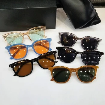 XojoX boxy Vintage Sunčane naočale za žene i Muškarce Sunčane naočale za vožnju na otvorenom Marke dizajnerske naočale 2021 Trendy sunčane naočale