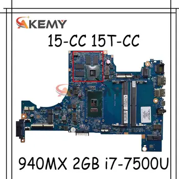 926278-601 G74A DAG74AMB8D0 za matičnu ploču za laptop HP PAVILION 15-CC 15T-CC s 940MX 2 GB i7-7500U,u potpunosti ispitan