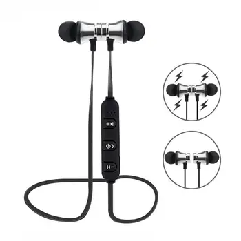 XT11 Magnetska Bluetooth Slušalice V4.2 Stereo Sportske Vodootporne Slušalice Bežična Slušalica-slušalica s Mikrofonom
