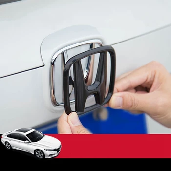 Amblem ABS Auto Prednja Rešetka Prtljažnika Naljepnica na volan Logo za Honda Accord 2018 2019 Pribor za nakit izrađen je od karbonskih vlakana