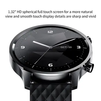2021 P30 Novi Pametni satovi Za muškarce 3D Sferne Puni Zaslon Osjetljiv na dodir Fitness satova Za muškarce Temperatura Monitor srčane Android ios