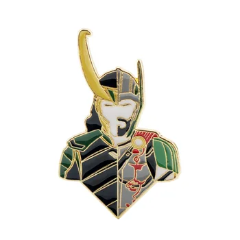 Anime Broš Marvel Kawai Thor i Loki Zimski Vojnika Crtani Broš Medalju Cosplay Nakit, Igračke, Rekvizite za djecu Poklon za rođendan