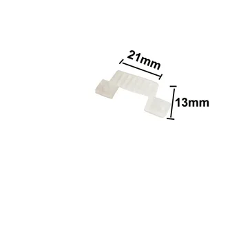 10 mm 15 mm 17 mm 21 mm Držač stezaljke za pričvršćivanje 5050 5730 2835 IP67 Led fleksibilne trake Topla bijela Hladna bijela Crvena Plava