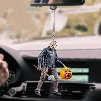 Halloween Horror Patuljak Privjesak Kreativni Halloween Horor Film Zombi Patuljak Retrovizor Automobila Privjesak Interijer Automobila