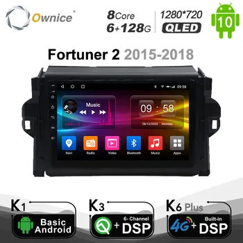 6 G+128 G Vlastiti Android 10,0 Восьмиядерный procesor za Toyota Fortuner 2-2018 Automobil 360 Panorama GPS navigacija Radio 4G LTE DSP SPDIF