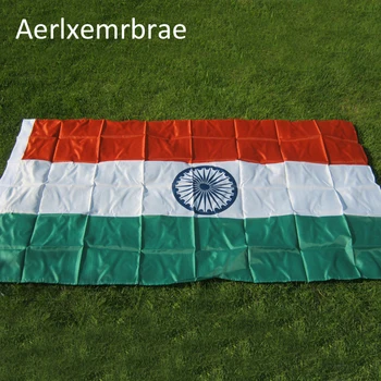 Besplatna dostava zastava aerlxemrbrae zastava Indije zastava Banner 90*150 cm Visi Nacionalna zastava Indije Zastava Uređenje doma