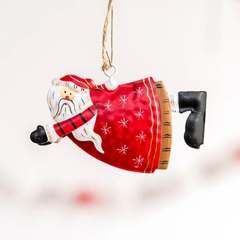 Rotirajući Lutka Božićni Privjesak Božićno Drvce Metalni Nakit Diy Privjesak Nakit Za Božićni domjenak Za Kućne zabave Božić