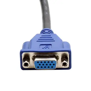 DVI-I 24+5-pinski Konektor za 2 VGA Ženski Pojas Monitor Kabel Kabel za grafičke kartice