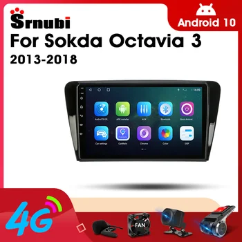 Srnubi Android 10 autoradio Za Škoda Octavia 3 A7 2013-2018 Media player 2 Din GPS Navigacija Carplay DVD Multimedijski uređaj