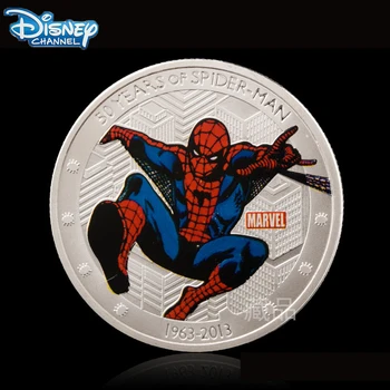 Disney Iron man, Kapetan Amerika spider-Man Prigodni novčić Киногерой Thor i Hulk Naplativa novčić Dječje igračke, Pokloni